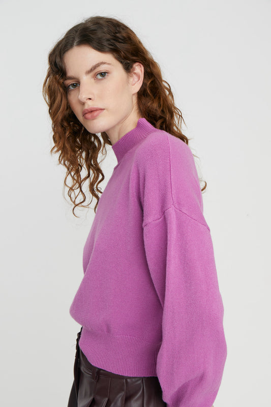 STEELY SWEATER - LILAC